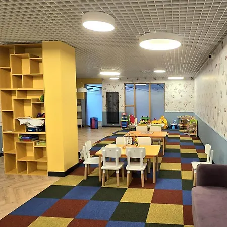 Triapart Between The Rivers, Kids Play & Gym Apartment